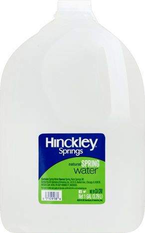 Hinckley Springs Water, Natural Spring - 1 Gallon