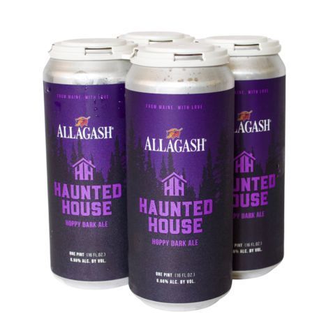 Allagash Haunted House Dark Ale Liquors - 4 Pack (16 Fluid Ounces)