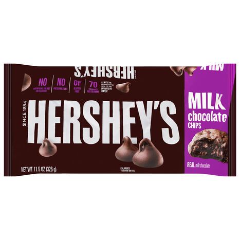 Hershey's Milk Chocolate Chips - 11.5 Ounces