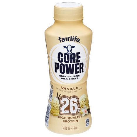 Core Power Milk Shake, High Protein, Vanilla - 14 Ounces