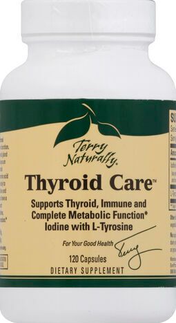 Terry Naturally Thyroid Care, Capsules - 120 Capsules