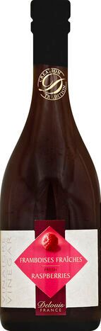 Delouis Vinegar, White Wine, with Raspberries - 16.9 Fluid Ounces