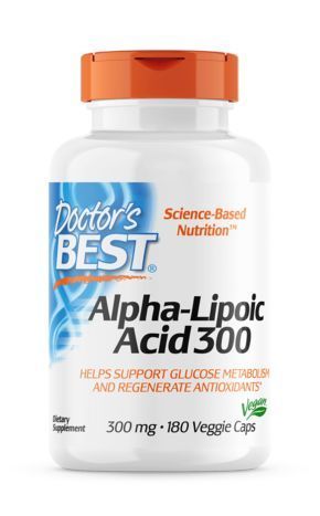 Doctor's Best Alpha Lipoic Acid 300 Mg Capsules
