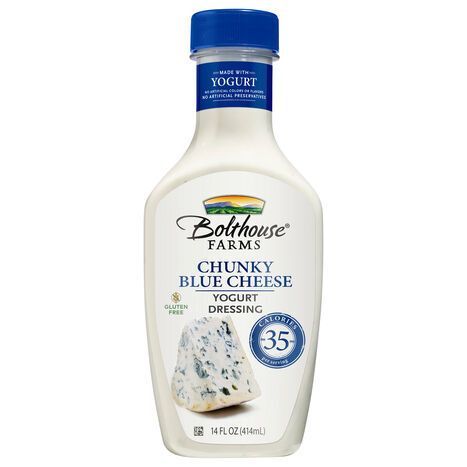 Bolthouse Farms Yogurt Dressing, Chunky Blue Cheese - 14 Fluid Ounces
