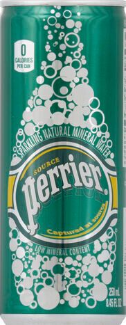 Perrier Sparkling Water, Natural Mineral - 8.45 Fluid Ounces