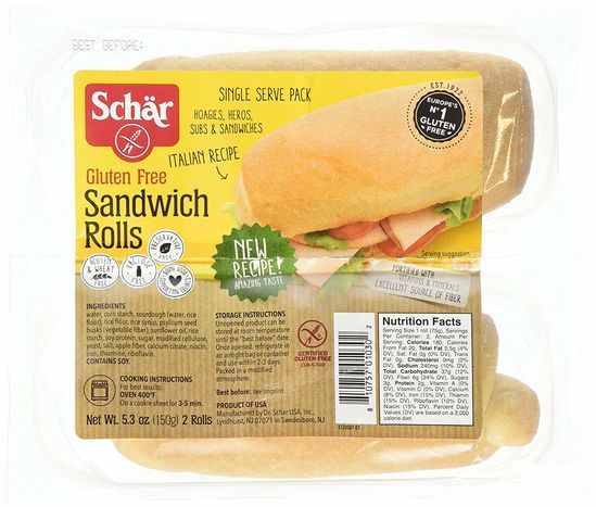 Par Baked Sub Sandwich Bread Roll