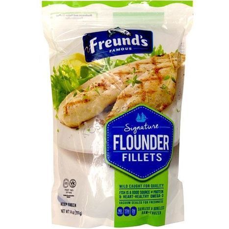 Freund's Flounder Fillets - 14 Ounces