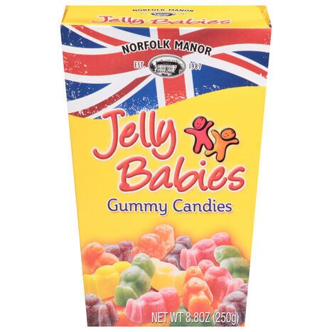 Norfolk Manor Gummi Candies, Jelly Babies - 8.8 Ounces