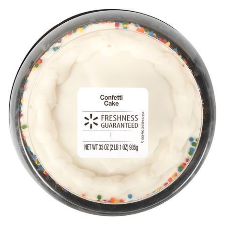Vanilla Celebration Double Layer Confetti Van Butter Cake - 33 Ounces