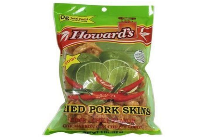 Buy Howard's Fried Pork Skins Lime Chili - 3 ... Online | Mercato