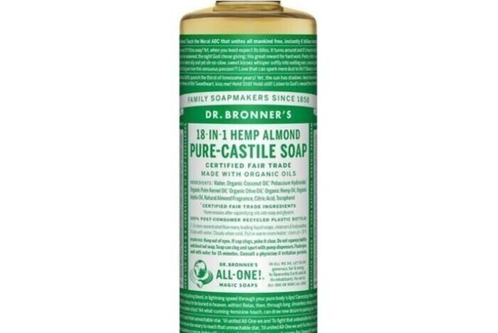 Dr. Bronner’s Castile Soap - Peppermint - 16 ounces 