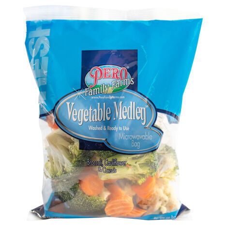 Pero Family Farms Broccoli, Cauliflower & Carrots, Vegetable Medley - 12 Ounces