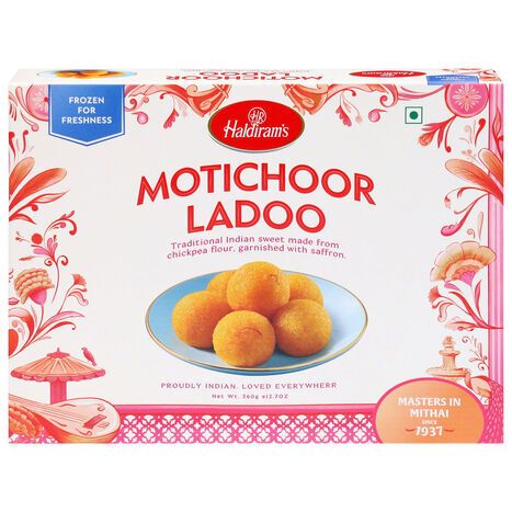 Haldiram's Motichoor Ladoo - 360 Grams