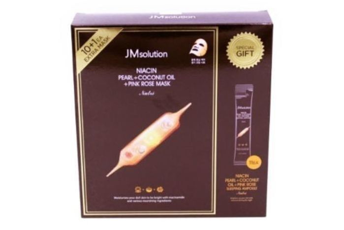 PEARL COLONUT OIL PINK ROSE MASK