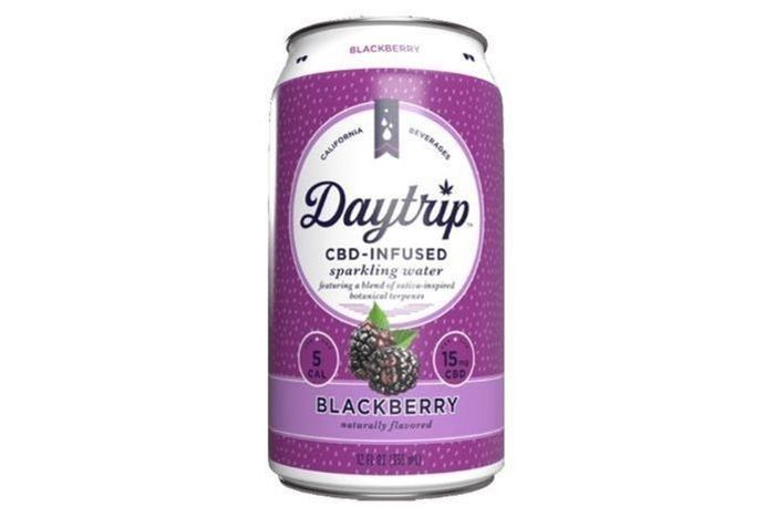 Daytrip CBD Infused Blackberry Sparkling Water - 12 Ounces