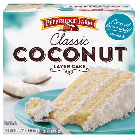 Pepperidge Farm Layer Cake, Classic, Coconut - 19.6 Ounces