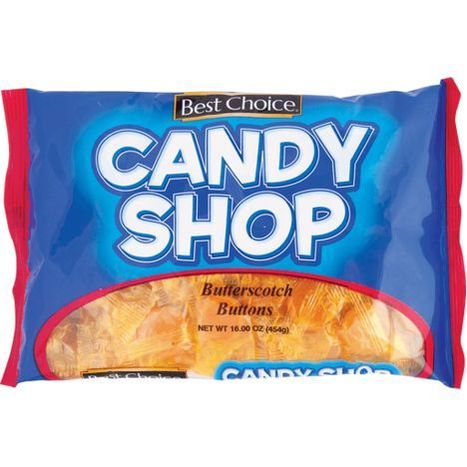 Best Choice Butterscotch Disc Laydown Candy Bag - 16 Ounces