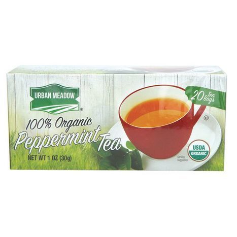 Urban Meadow 100% Organic Green Peppermint Tea - 20 Count